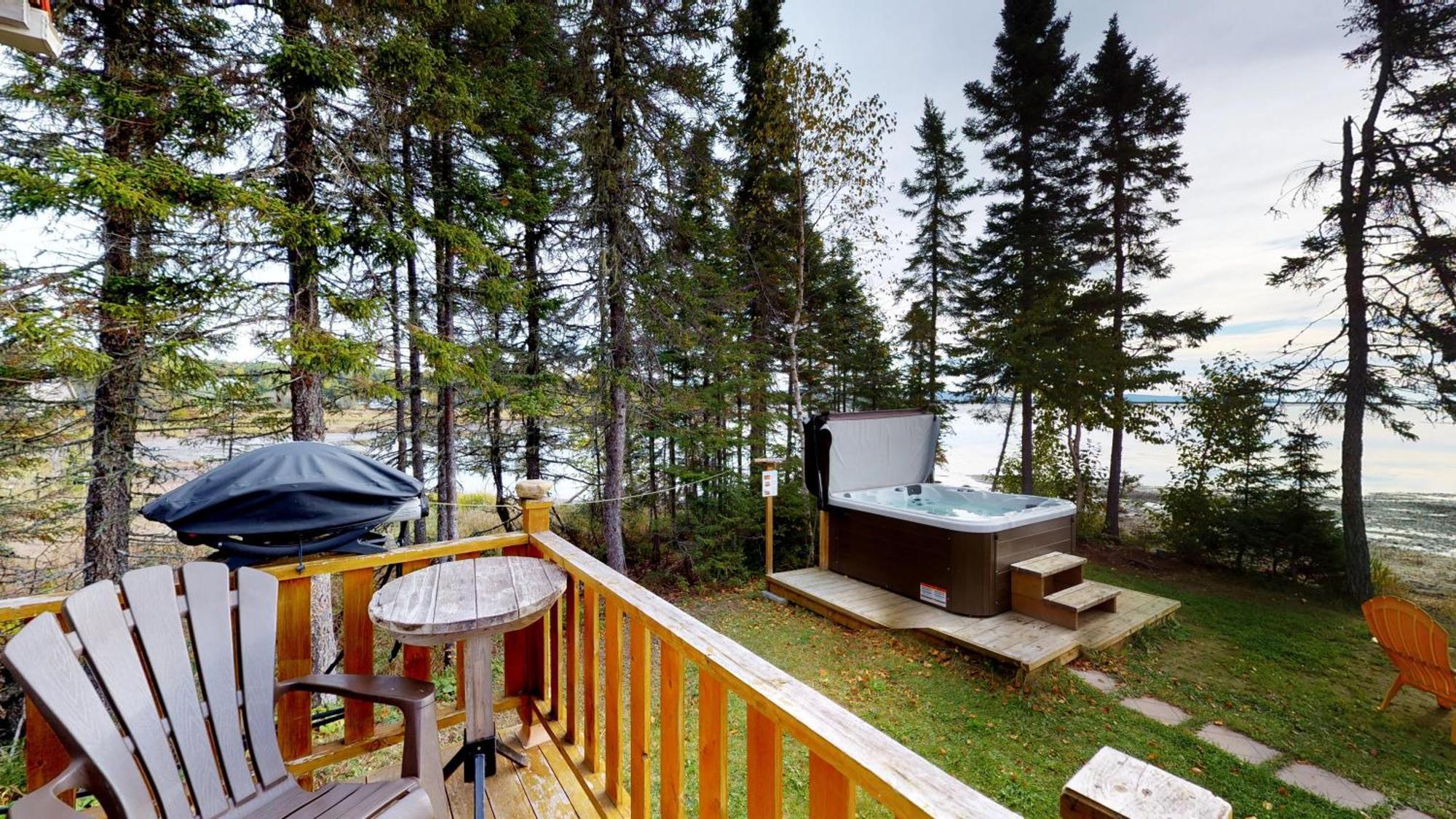 Chalets Du Bout Du Monde Gaspe Exterior photo